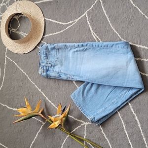 Madewell Slim Wide-Leg Crop Jeans